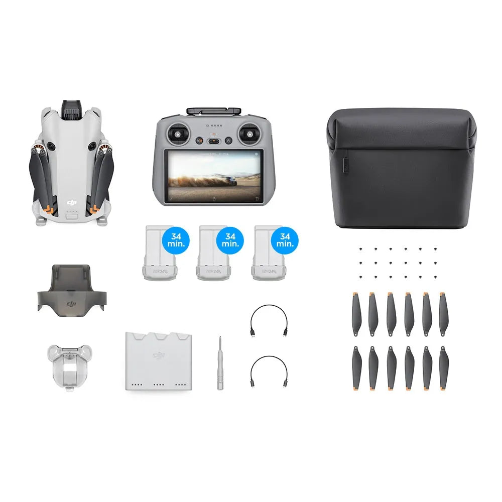 Drone DJI Mini 4 Pro Fly More Combo (Com tela) BR